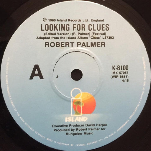 Robert Palmer – Looking For Clues (LP, Vinyl Record Album)