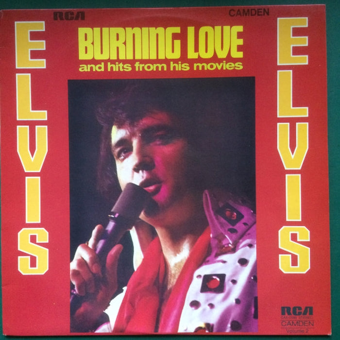 Elvis Presley – Burning Love And Hits From His Movies (LP, Vinyl Record Album)