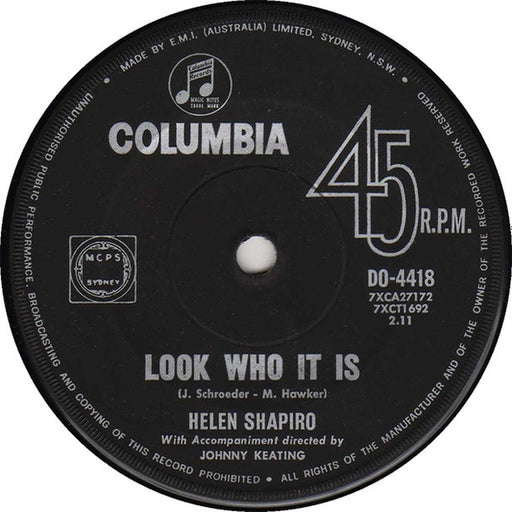 Helen Shapiro – Look Who It Is (LP, Vinyl Record Album)