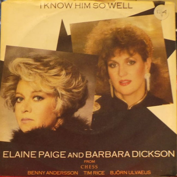 Elaine Paige, Barbara Dickson – I Know Him So Well (LP, Vinyl Record Album)