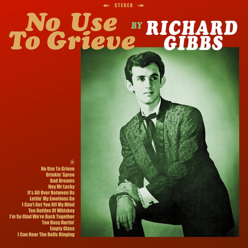 Richard Gibbs – No Use To Grieve (LP, Vinyl Record Album)