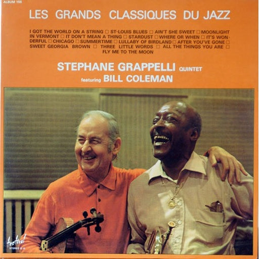 Stéphane Grappelli Quintet, Bill Coleman – Les Grands Classiques Du Jazz (LP, Vinyl Record Album)