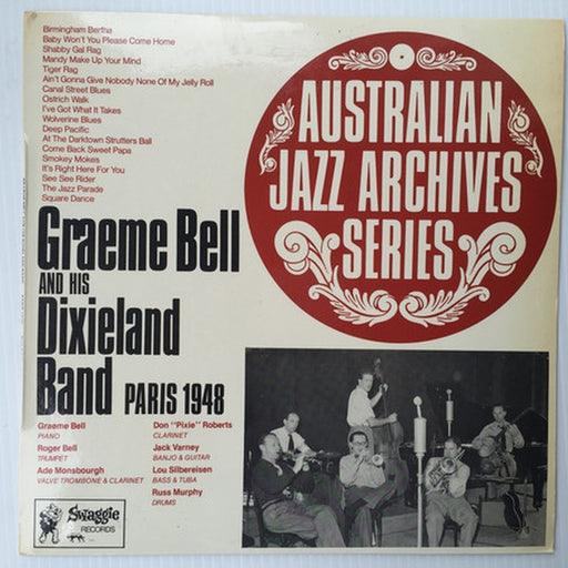 Paris 1948 – Graeme Bell And His Dixieland Jazz Band (LP, Vinyl Record Album)