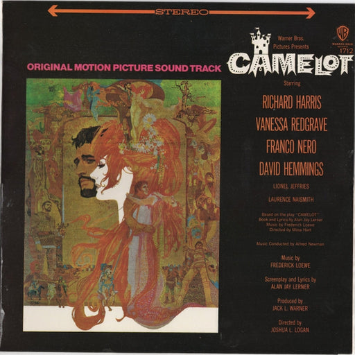 Lerner & Loewe, Richard Harris, Vanessa Redgrave, Franco Nero, David Hemmings, Lionel Jeffries, Laurence Naismith – Camelot (Original Motion Picture Sound Track) (LP, Vinyl Record Album)