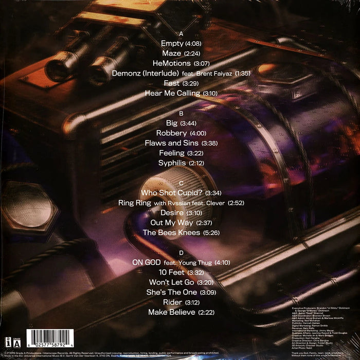 Juice WRLD – Death Race For Love (2xLP) LP vinyl record, image 2 of 3