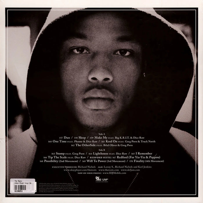 Undun – The Roots LP vinyl record, image 2 of 2