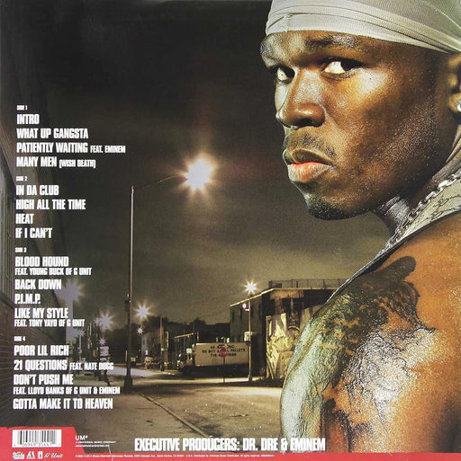 50 Cent – Get Rich Or Die Tryin' (2xLP) LP vinyl record, image 2 of 3