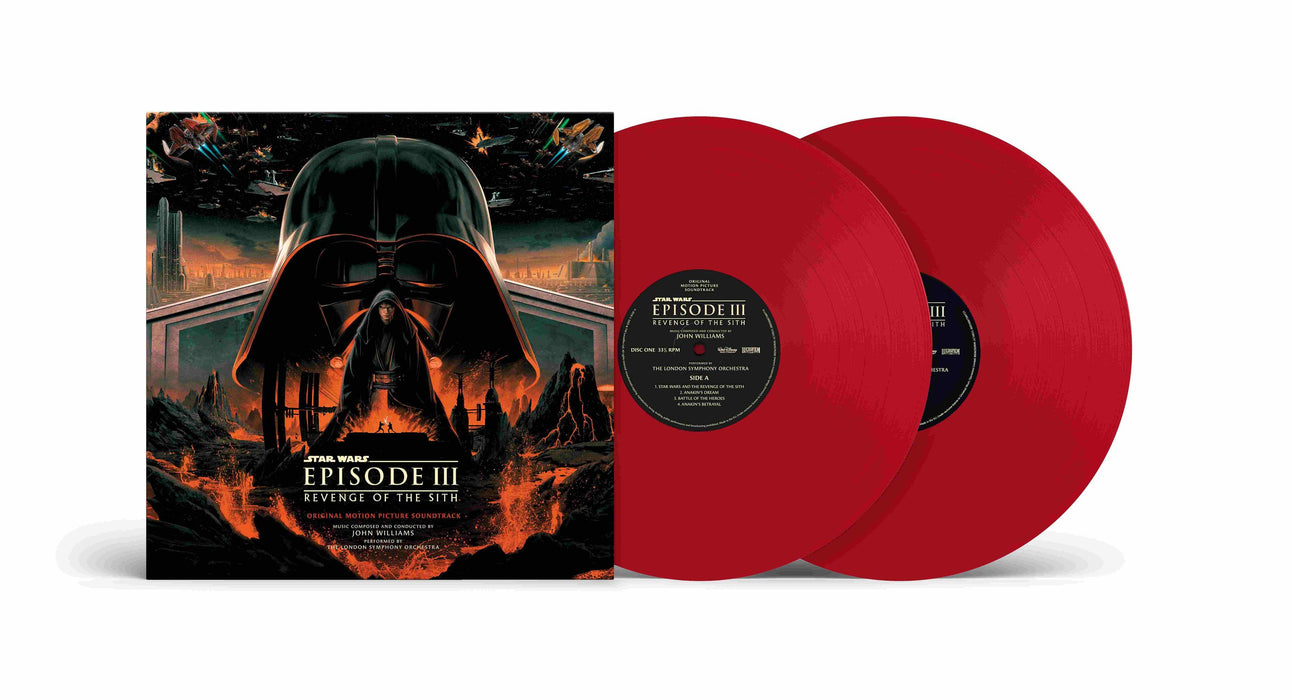 John Williams – Star Wars Episode III: Revenge Of The Sith (Original Motion Picture Soundtrack) (2xLP, Red Vinyl) - Image 2