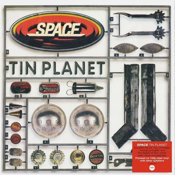 Space – Tin Planet (Silver Vinyl) LP vinyl record