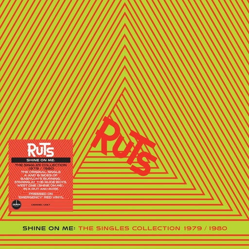 The Ruts – Shine On Me: The Singles Collection 1979 - 1980 (Red translucent vinyl) LP vinyl record, image 1 of 3