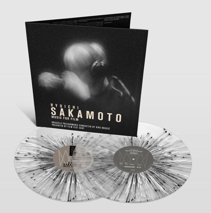 Ryuichi Sakamoto – Music for Films (2xLP, Clear + B&W Splatter) LP vinyl record, image 2 of 2