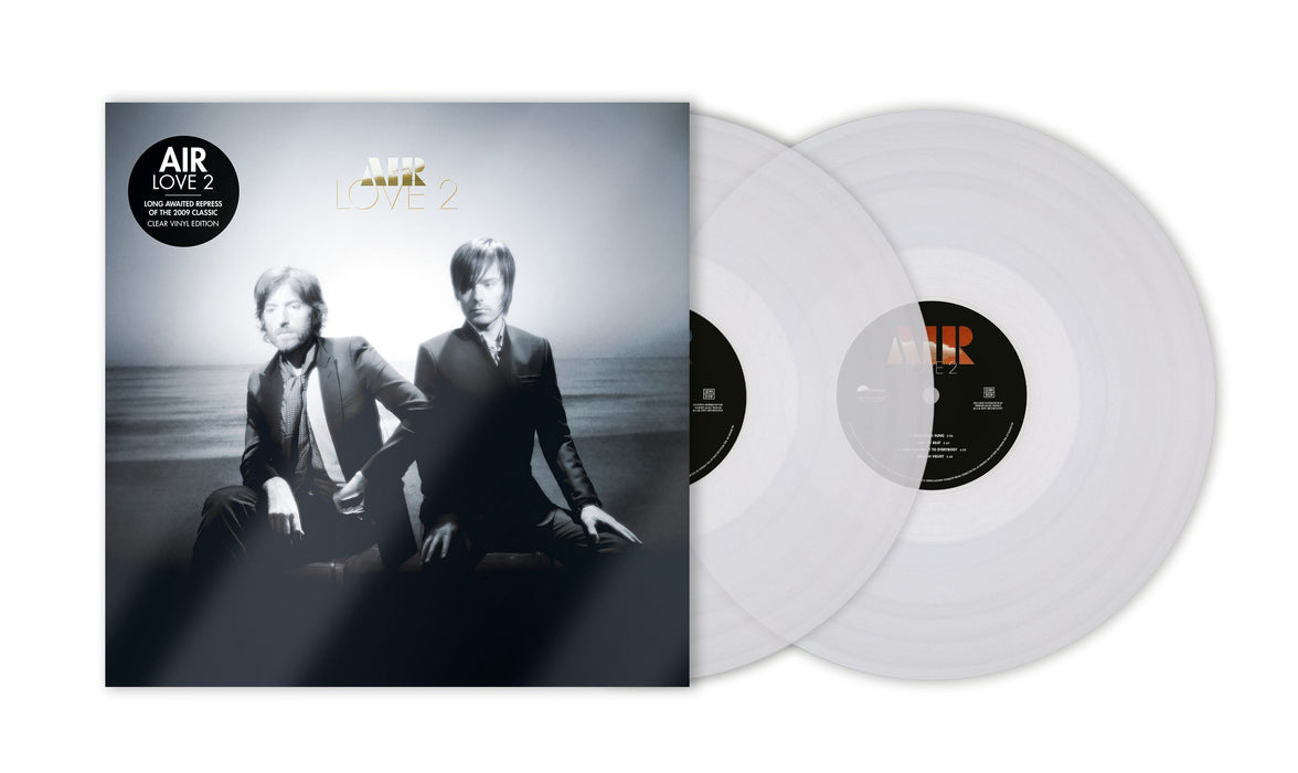 Air – Love 2 (2xLP, Clear Vinyl) LP vinyl record, image 2 of 2