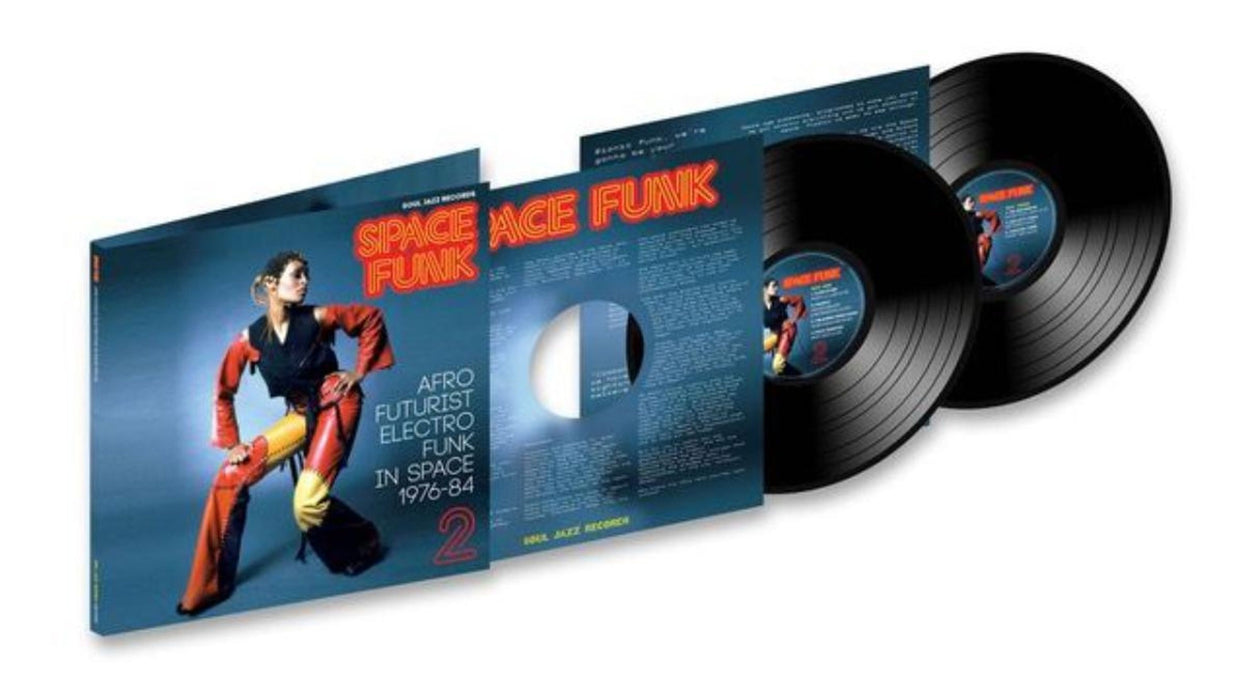 Various – Space Funk 2 (Afro Futurist Electro Funk In Space 1976-84) (2xLP) - Image 2
