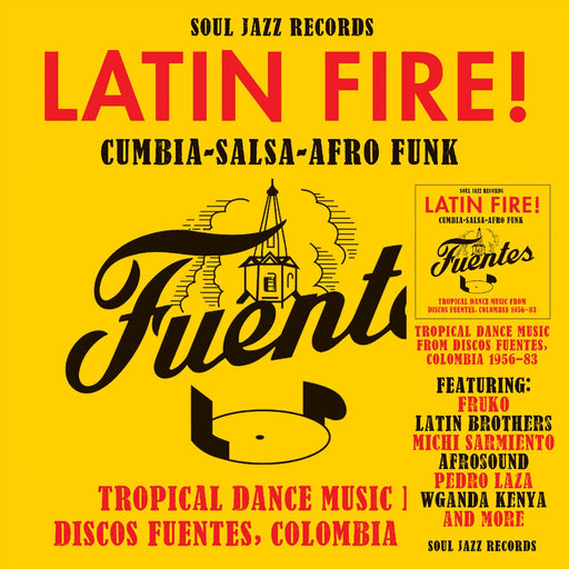 Various – Latin Fire! Tropical Dance Music from Discos Fuentes, Colombia 1956-83 (2xLP) - Image 1