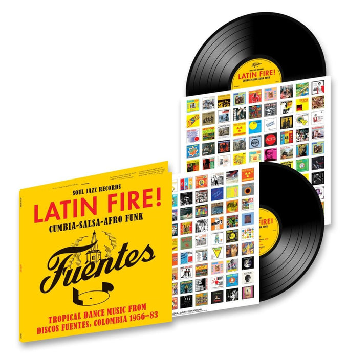 Various – Latin Fire! Tropical Dance Music from Discos Fuentes, Colombia 1956-83 (2xLP) - Image 2