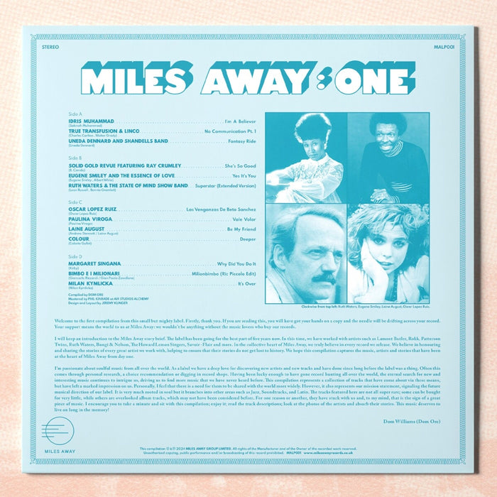 Various – Miles Away (One) (2xLP) - Image 2