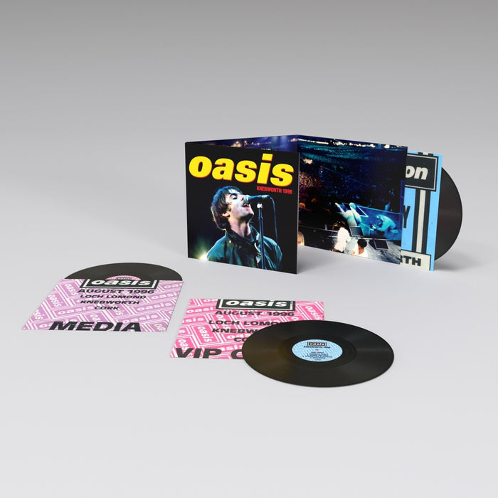 Oasis – Knebworth 1996 (3xLP) LP vinyl record, image 3 of 2