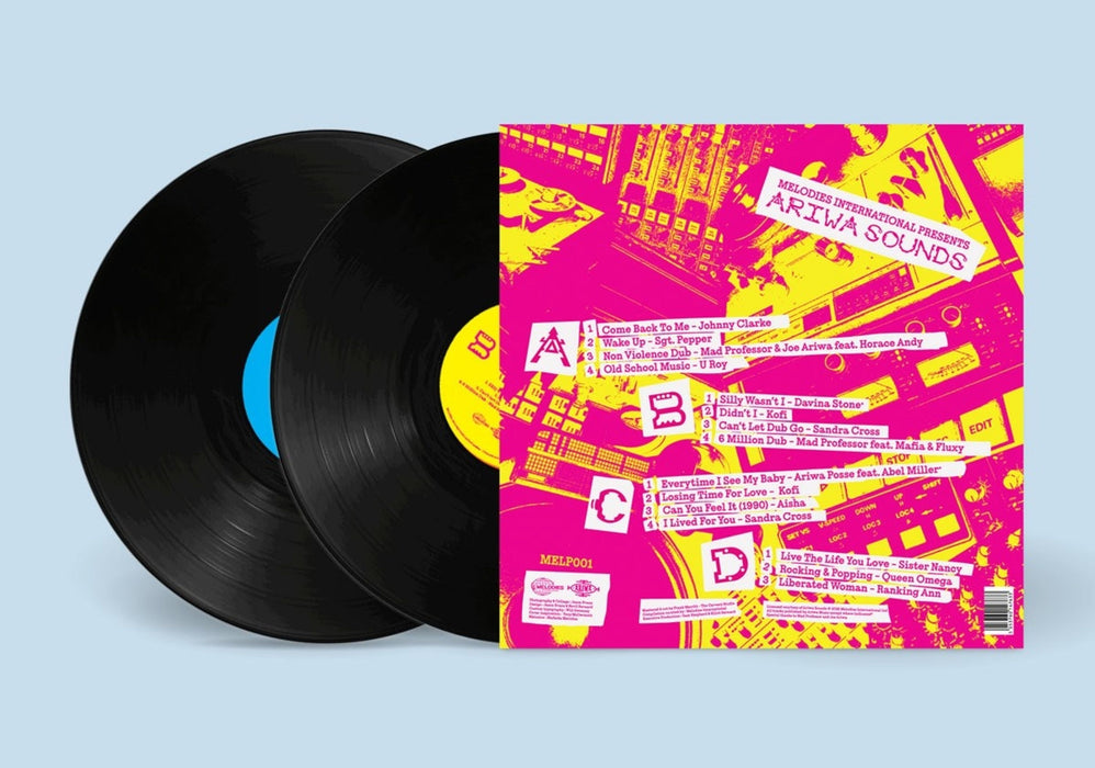 Mad Professor - Melodies International Presents Ariwa Sounds LP vinyl record, image 2 of 3