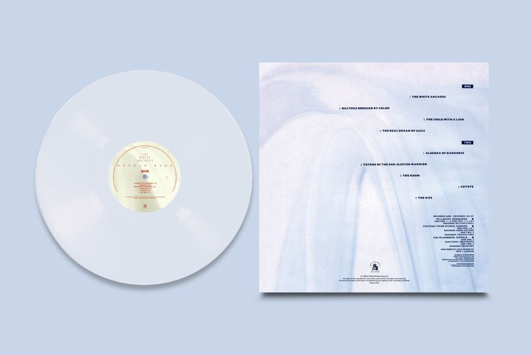 Harold Budd – The White Arcades (Clear Vinyl) - Image 2