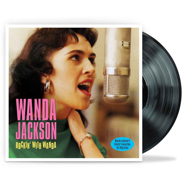 Wanda Jackson – Rocklin’ With Wanda LP vinyl record, image 2 of 2