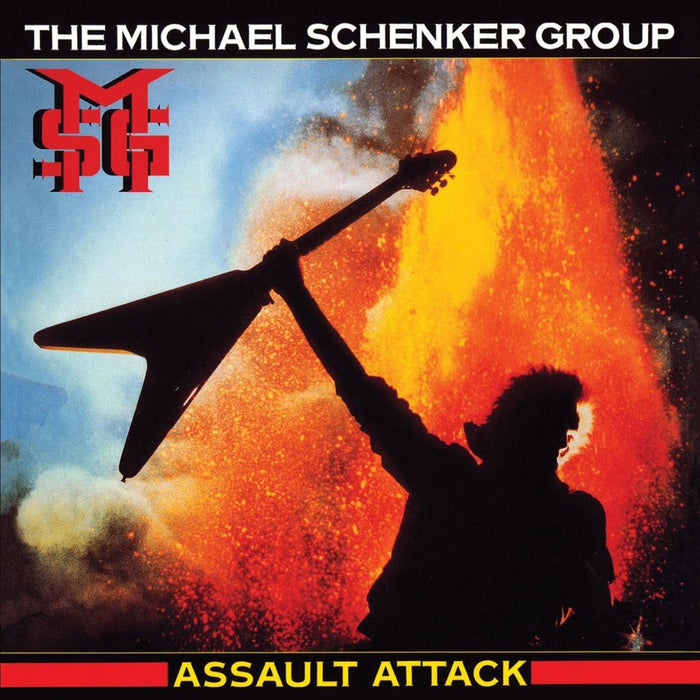 The Michael Schenker Group – Assault Attack (Picture Disc) LP vinyl record, image 1 of 2