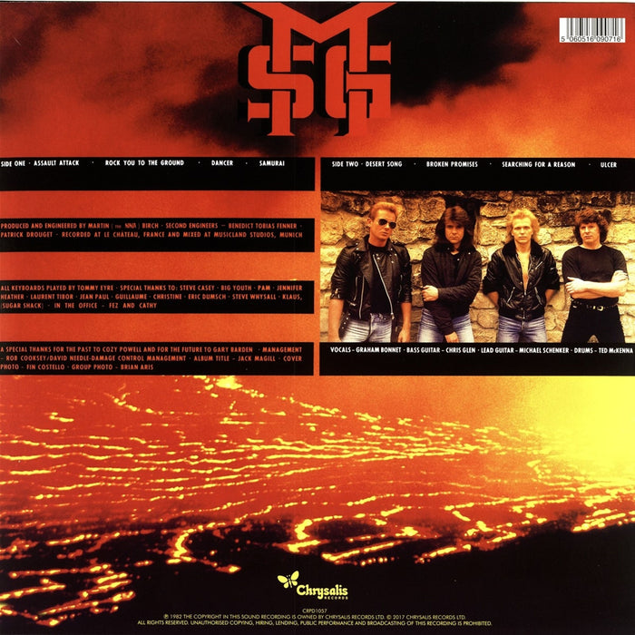 The Michael Schenker Group – Assault Attack (Picture Disc) LP vinyl record, image 2 of 2