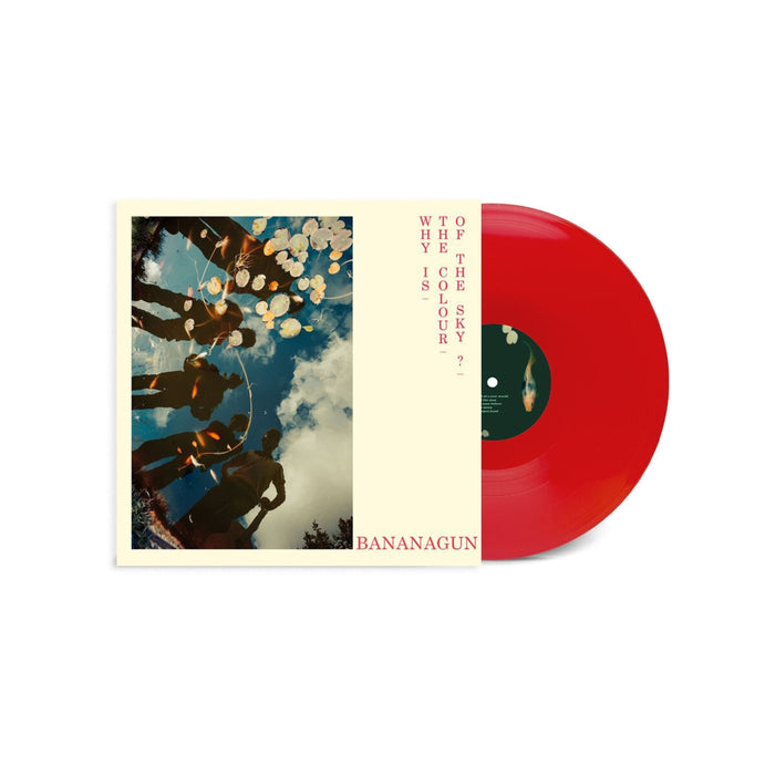 Bananagun – Why Is The Colour Of The Sky? (Red vinyl) LP vinyl record, image 2 of 2