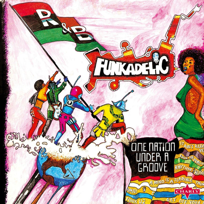 Funkadelic – One Nation Under A Groove (1xLP, 1xEP) LP vinyl record