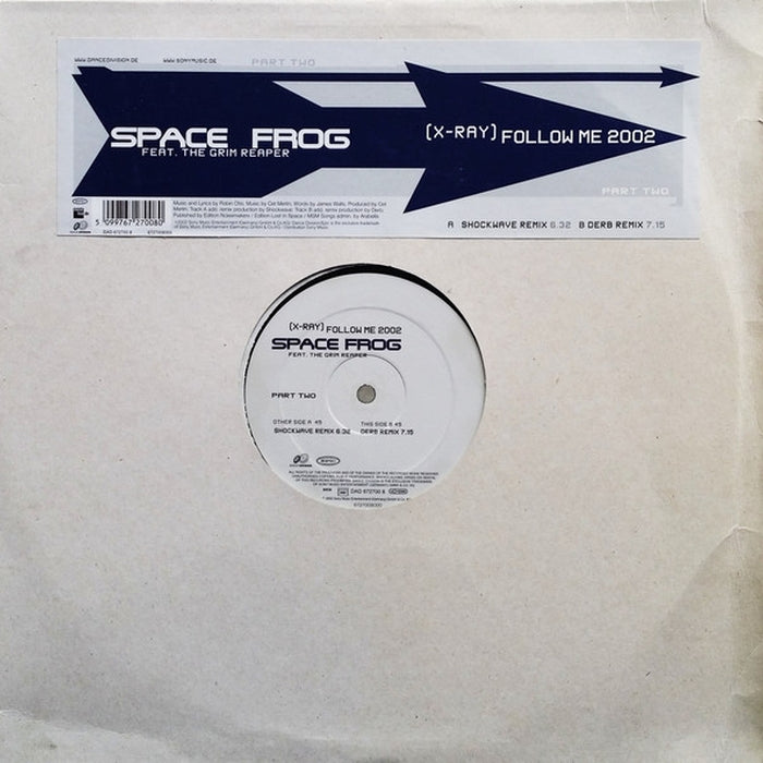 Space Frog, The Grim Reaper – (X-Ray) Follow Me 2002 (Part Two) (LP, Vinyl Record Album)