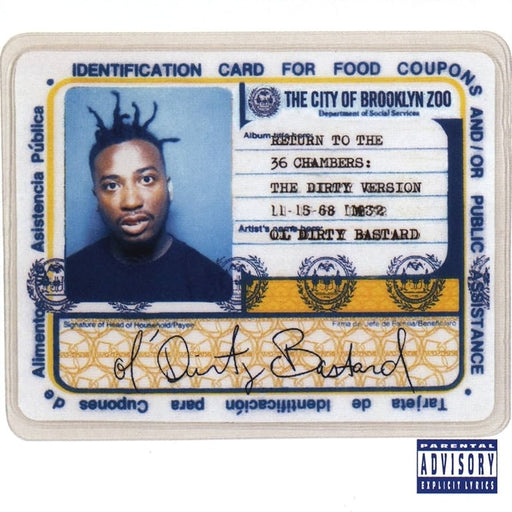 Ol' Dirty Bastard – Return To The 36 Chambers: The Dirty Version (2xLP) (LP, Vinyl Record Album)
