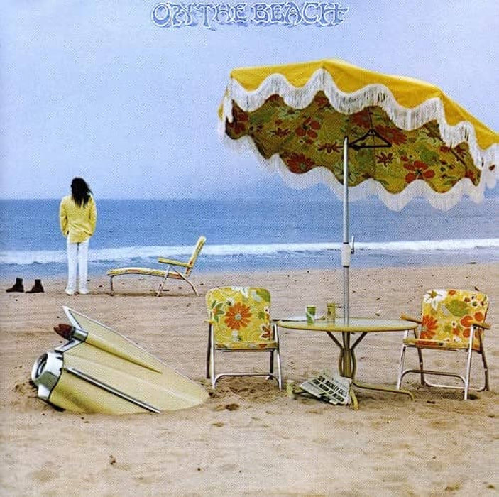 Neil Young – On The Beach LP vinyl record, image 1 of 2