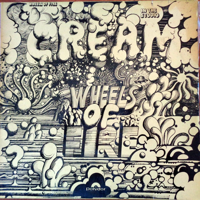 Cream – Wheels Of Fire - In The Studio (LP, Vinyl Record Album)