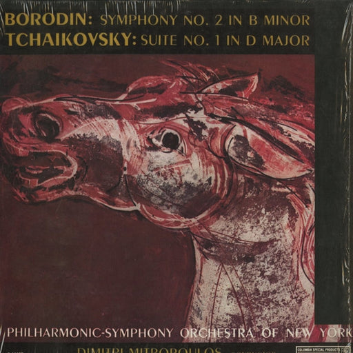 Alexander Borodin, Pyotr Ilyich Tchaikovsky, The New York Philharmonic Orchestra, Dimitri Mitropoulos – Symphony No. 2 In B Minor - Suite No. 1 In D Major (LP, Vinyl Record Album)