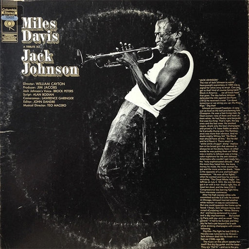 Miles Davis – A Tribute To Jack Johnson (LP, Vinyl Record Album)