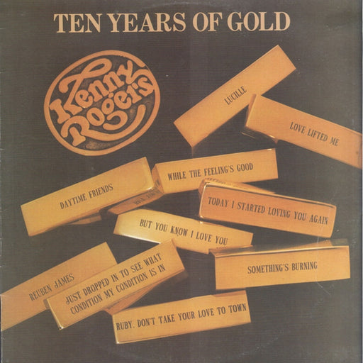 Kenny Rogers – Ten Years Of Gold (LP, Vinyl Record Album)