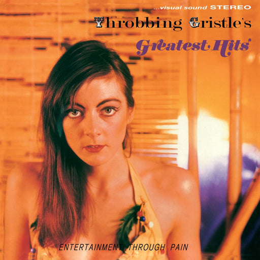 Greatest Hits - Entertainment Through Pain – Throbbing Gristle LP vinyl record, image 1 of 2