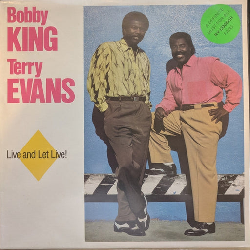 Bobby King, Terry Evans – Live And Let Live! (LP, Vinyl Record Album)