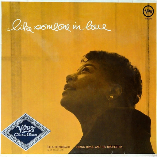Ella Fitzgerald, Frank De Vol And His Orchestra, Stan Getz – Like Someone In Love (LP, Vinyl Record Album)