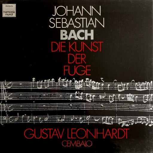 Johann Sebastian Bach, Gustav Leonhardt – Die Kunst Der Fuge (LP, Vinyl Record Album)
