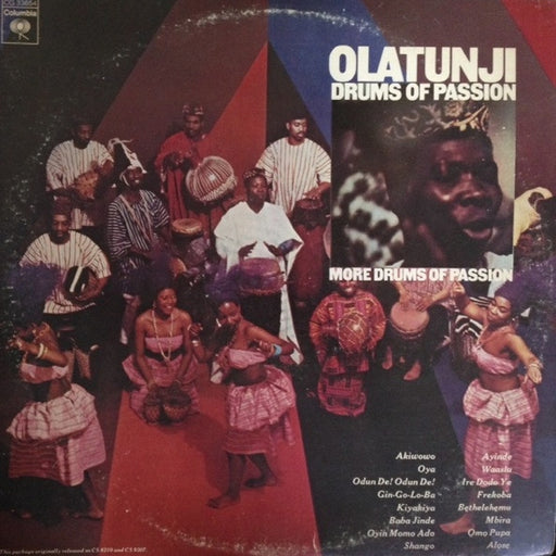 Babatunde Olatunji – Drums Of Passion / More Drums Of Passion (LP, Vinyl Record Album)