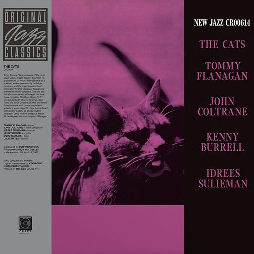Tommy Flanagan, John Coltrane, Kenny Burrell, Idrees Sulieman – The Cats (LP, Vinyl Record Album)