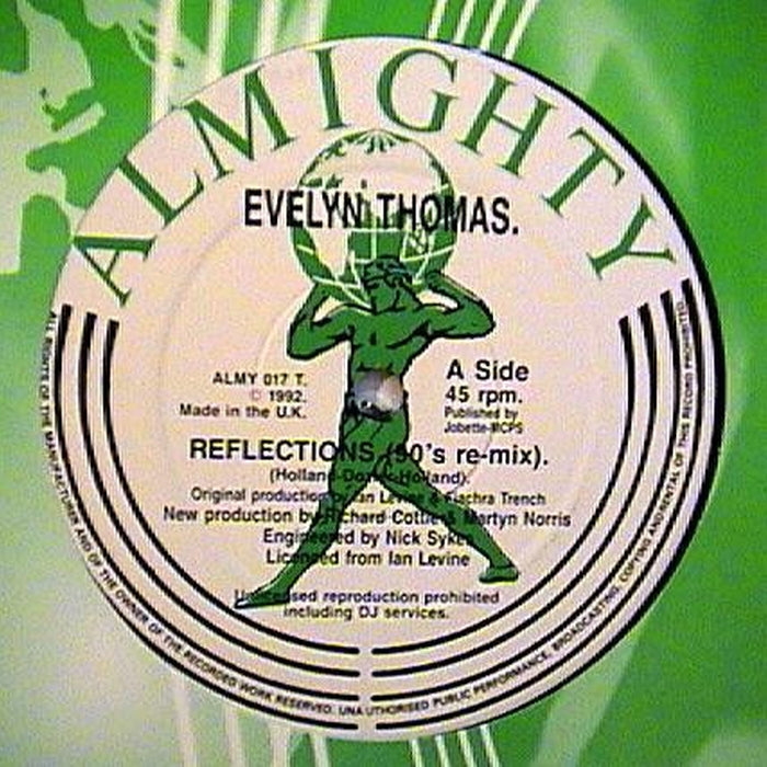 Evelyn Thomas – Reflections (90's Remix) (LP, Vinyl Record Album)