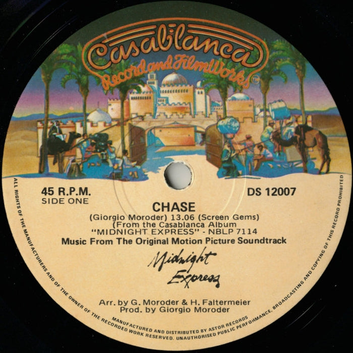 Giorgio Moroder – Chase / Love's Theme (LP, Vinyl Record Album)