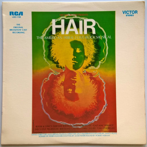 Various – Hair - The American Tribal Love-Rock Musical (The Original Broadway Cast Recording) (LP, Vinyl Record Album)