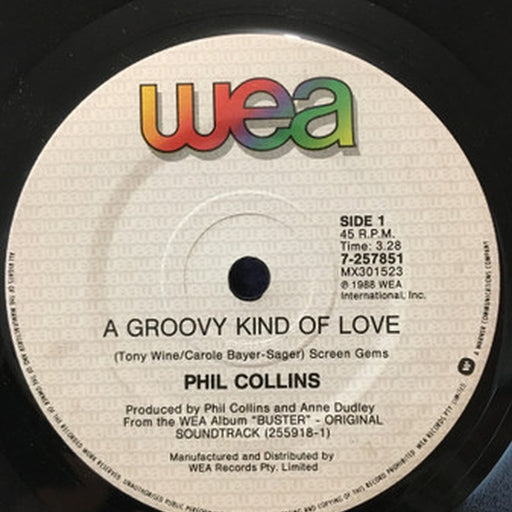 Phil Collins – A Groovy Kind Of Love (LP, Vinyl Record Album)
