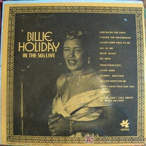 Billie Holiday – In The 50's Live (LP, Vinyl Record Album)