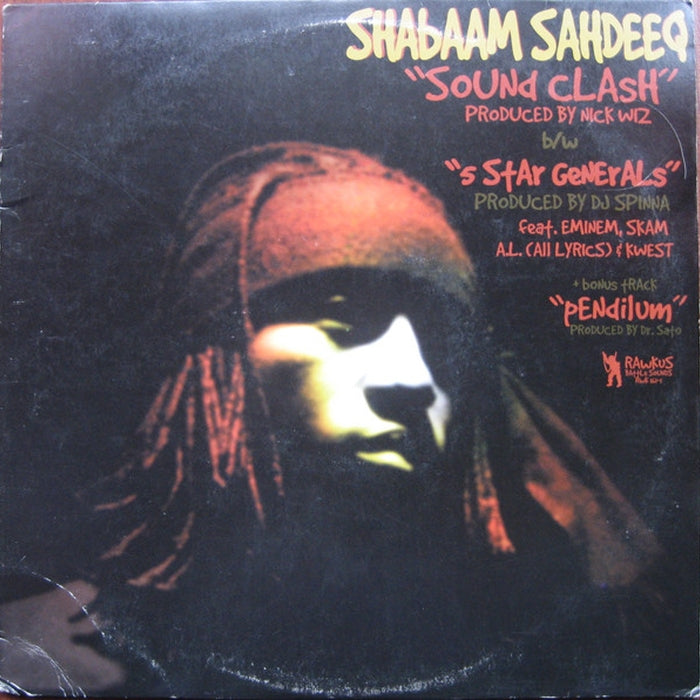Shabaam Sahdeeq – Sound Clash b/w 5 Star Generals + Pendilum (LP, Vinyl Record Album)