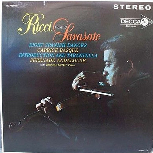 Pablo de Sarasate, Ruggiero Ricci, Brooks Smith – Ricci Plays Sarasate (LP, Vinyl Record Album)
