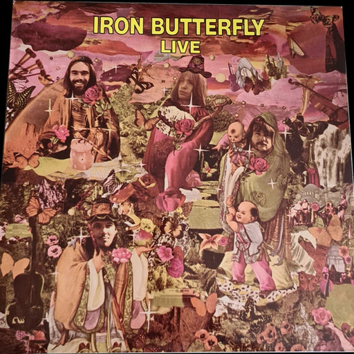 Iron Butterfly – Live (LP, Vinyl Record Album)