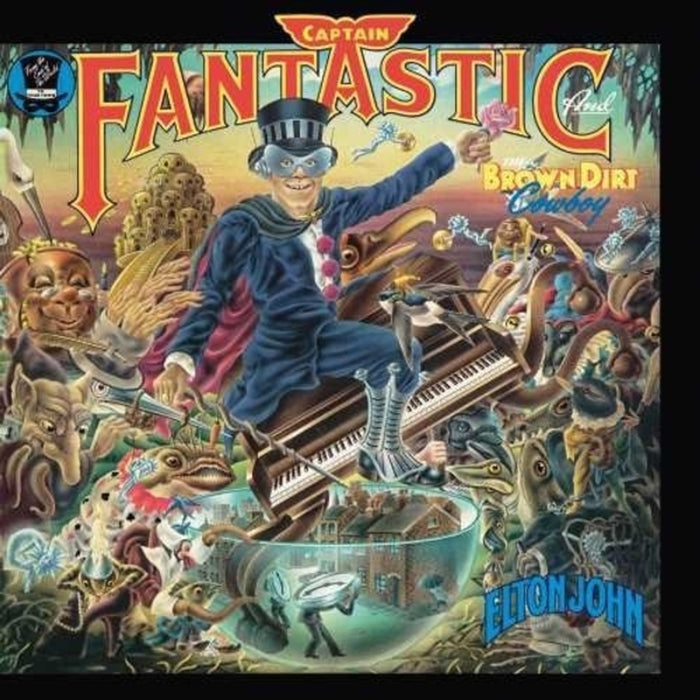 Elton John – Captain Fantastic And The Brown Dirt Cowboy (LP, Vinyl Record Album)